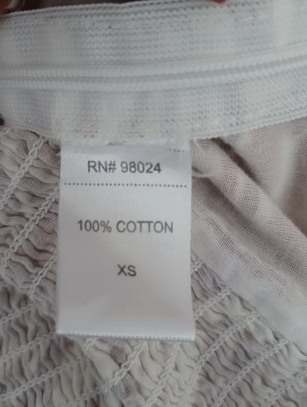 Anthropologie Love the Label Smocked Eyelet Puff Sleeve Blouse Zebra Print